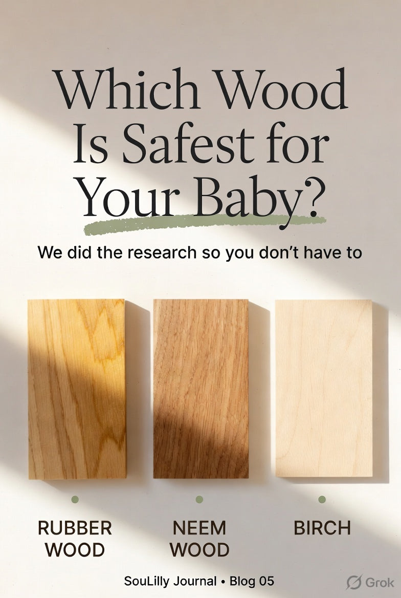 Rubber Wood vs Neem Wood vs Birch: Which Wooden Toy Material Is Safest?