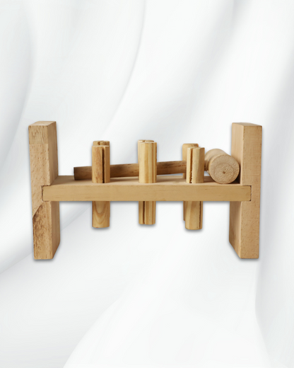 SouLilly Wooden Hammer & Peg Toy for Toddlers (18+ Months)