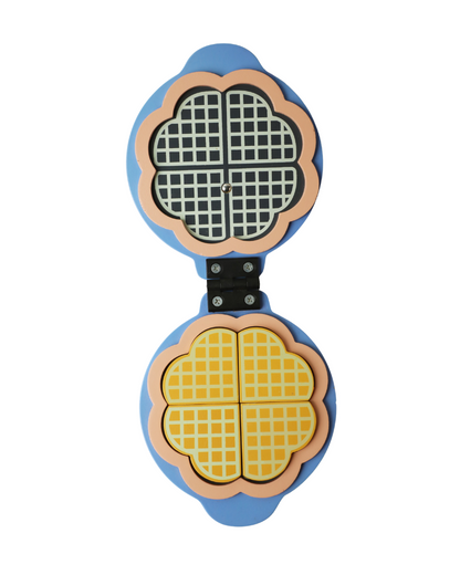 SouLilly Wooden Waffle Maker Pretend Play Set (3+ Years)