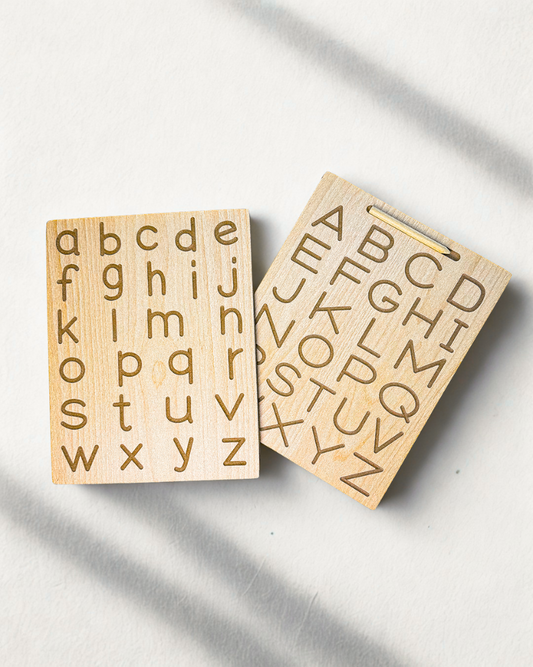 SouLilly Alphabet Tracing Board A–Z (English, Dual-Sided) – Ages 3+